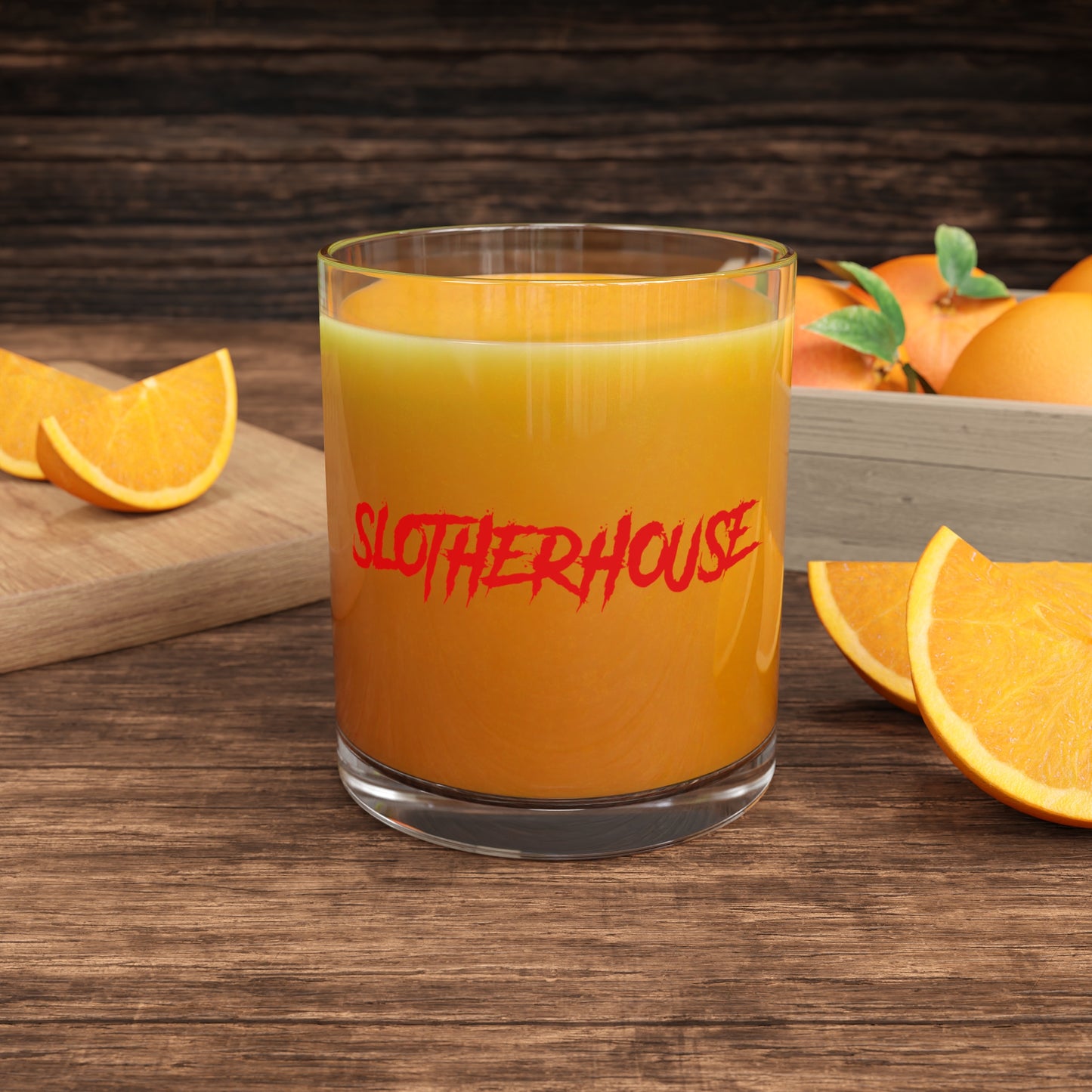 Slotherhouse Logo Bar Glass