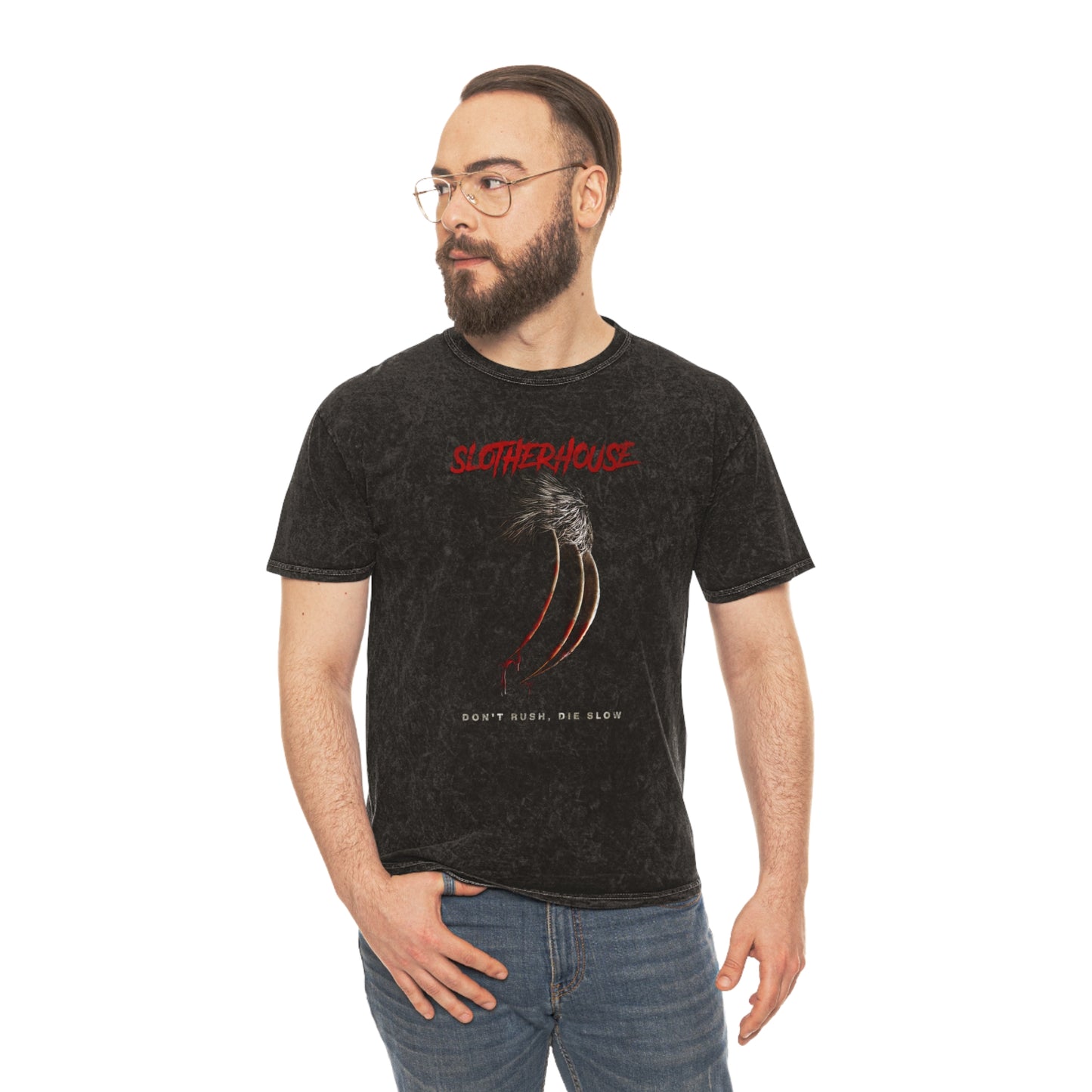 Slotherhouse Claw Poster Unisex Mineral Wash T-Shirt