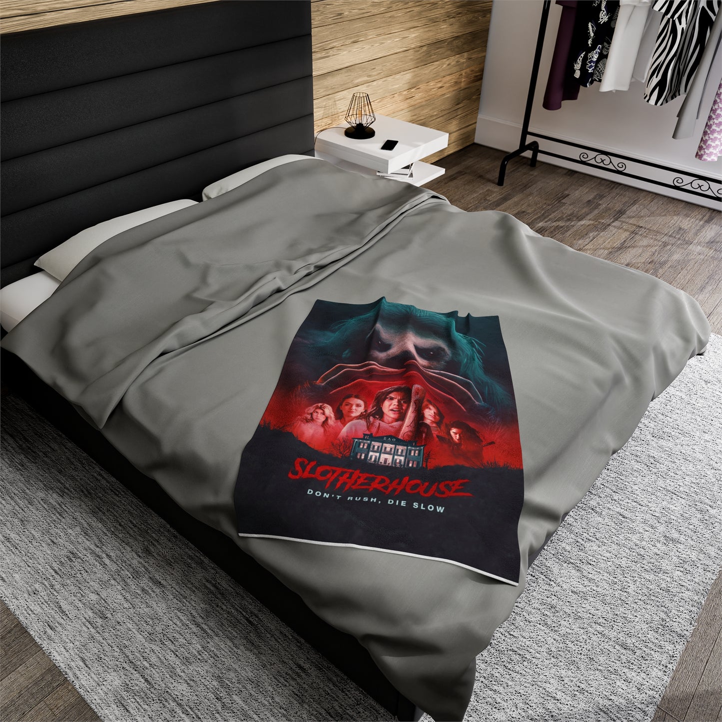 Slotherhouse Theatrical Poster Velveteen Plush Blanket