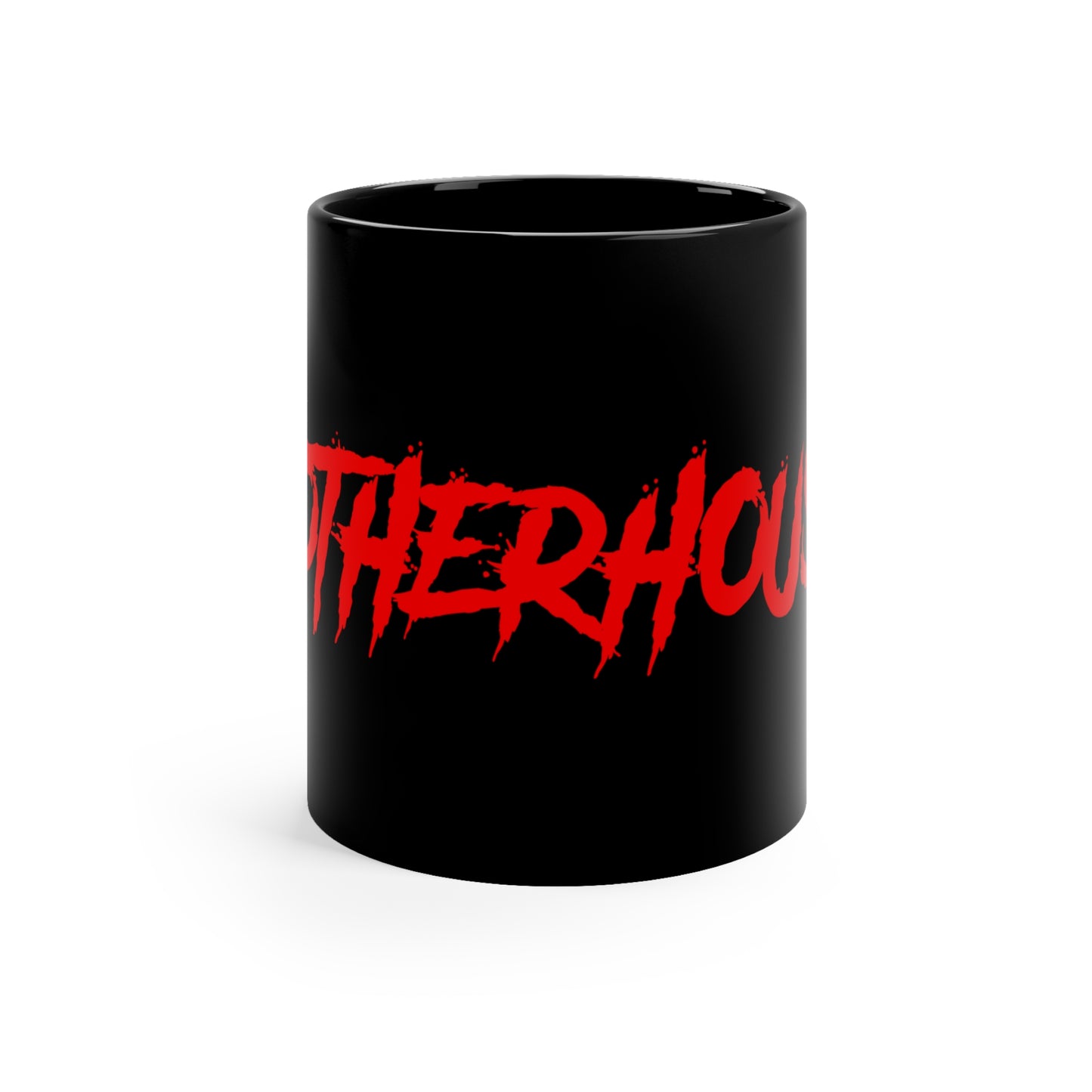 Slotherhouse Logo 11oz Black Mug