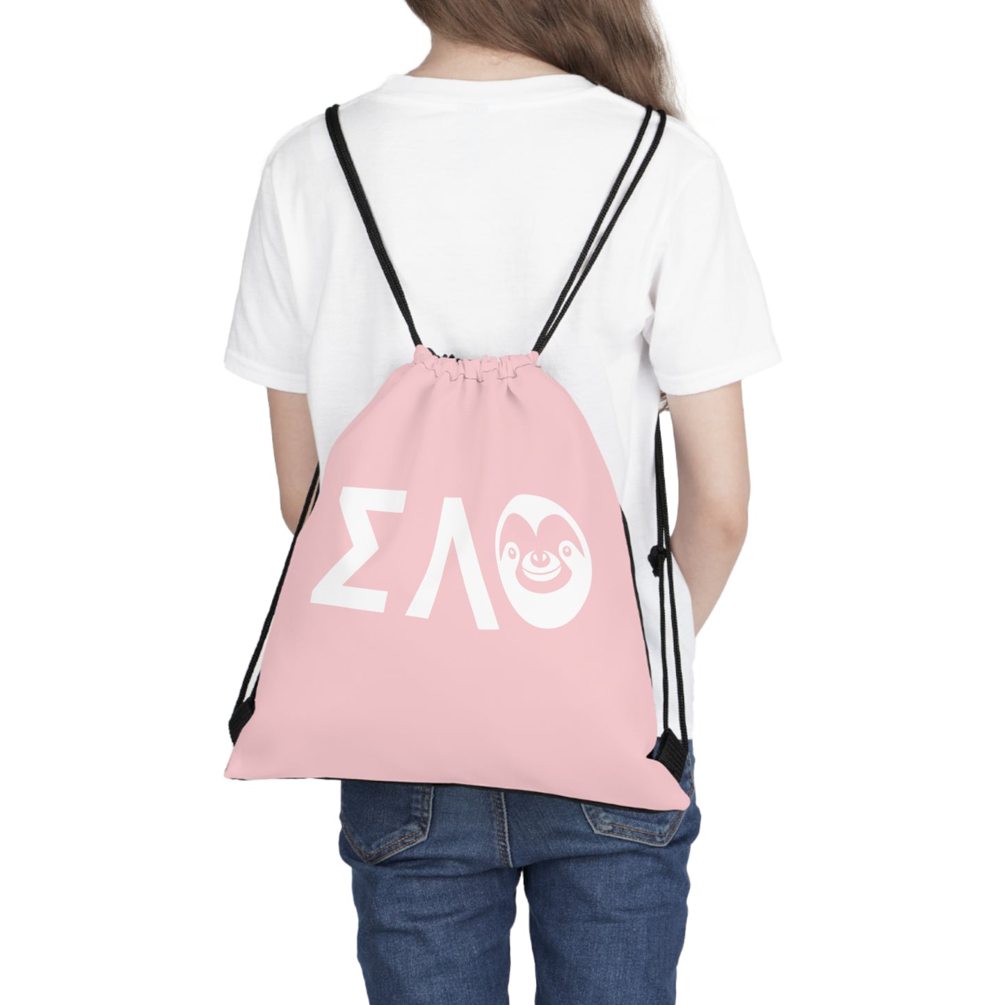 Slotherhouse Greek Drawstring Bag