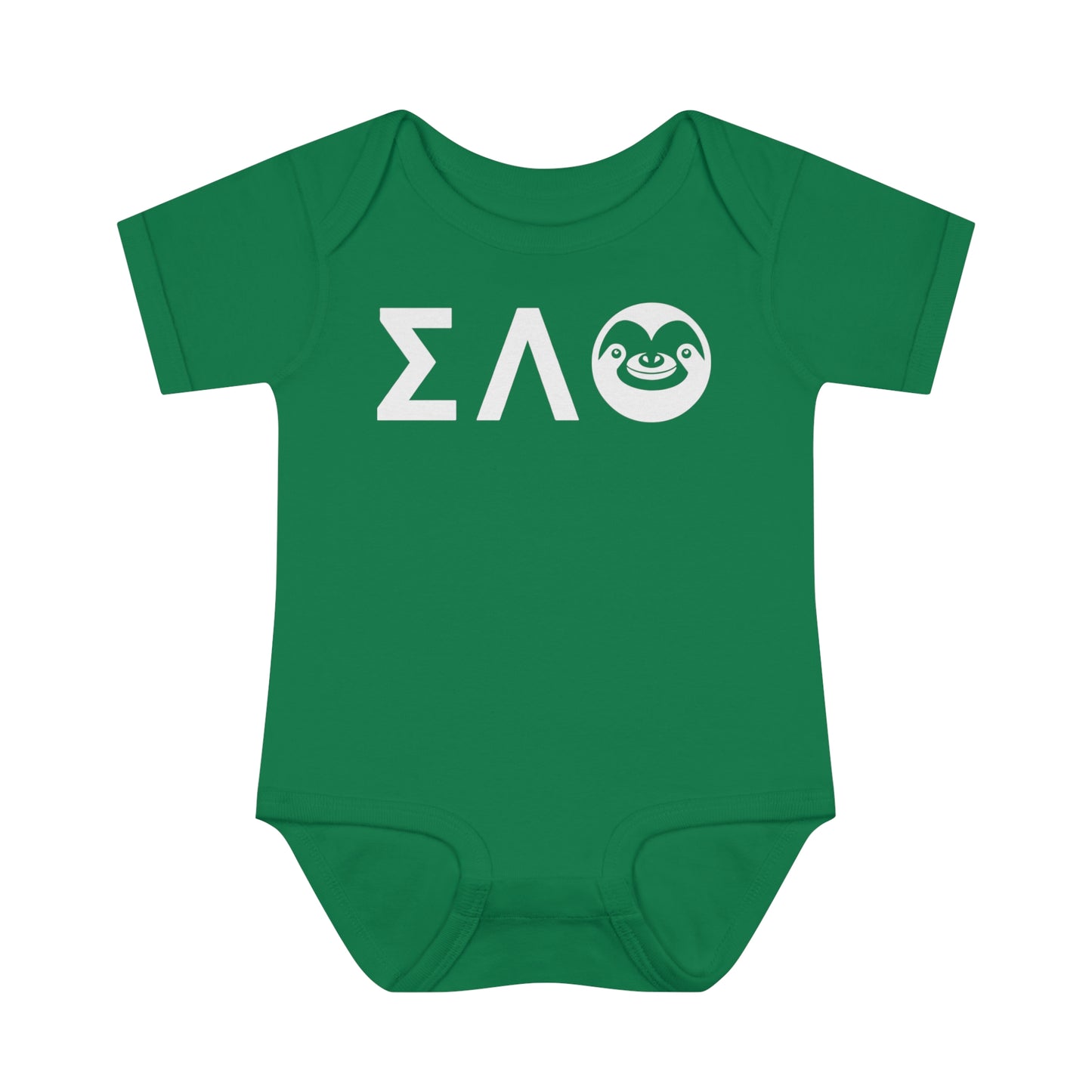 Slotherhouse Greek Infant Baby Rib Bodysuit