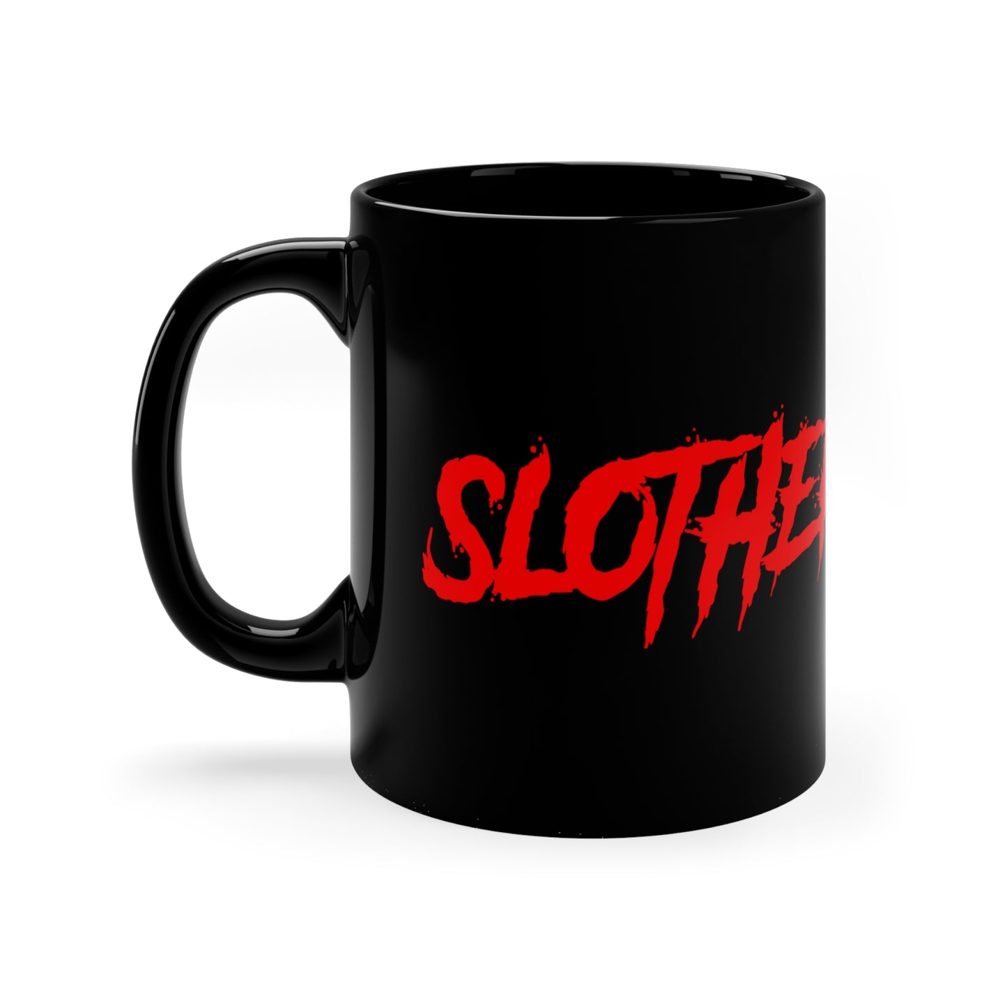 Slotherhouse Logo 11oz Black Mug