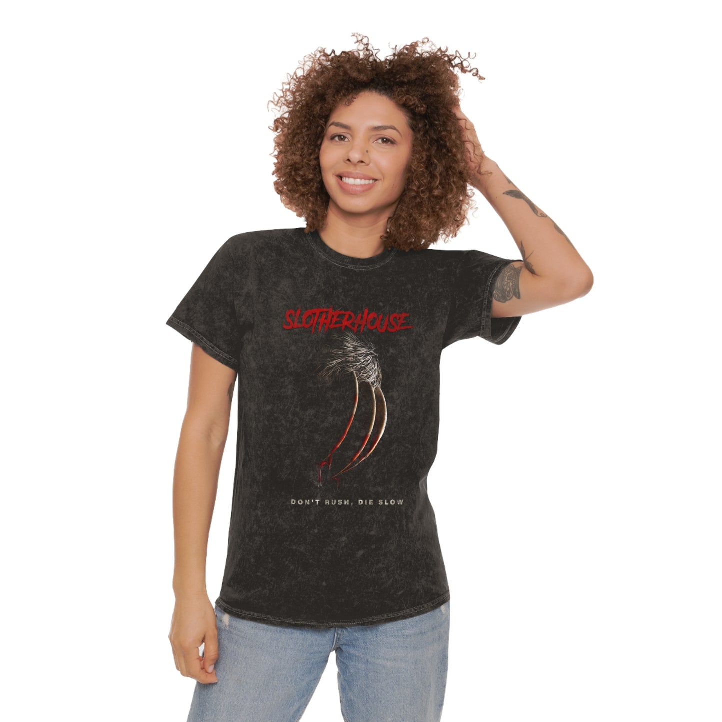 Slotherhouse Claw Poster Unisex Mineral Wash T-Shirt