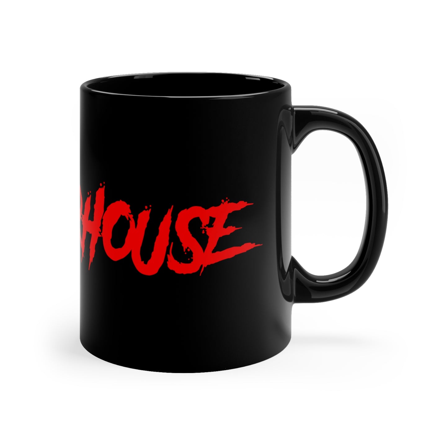 Slotherhouse Logo 11oz Black Mug