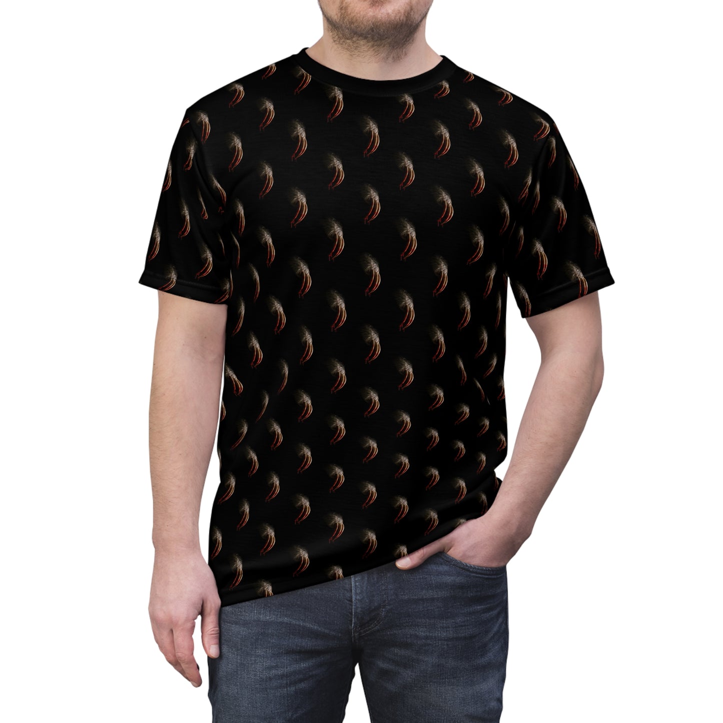 Mini Claw Unisex Cut & Sew Tee (AOP)