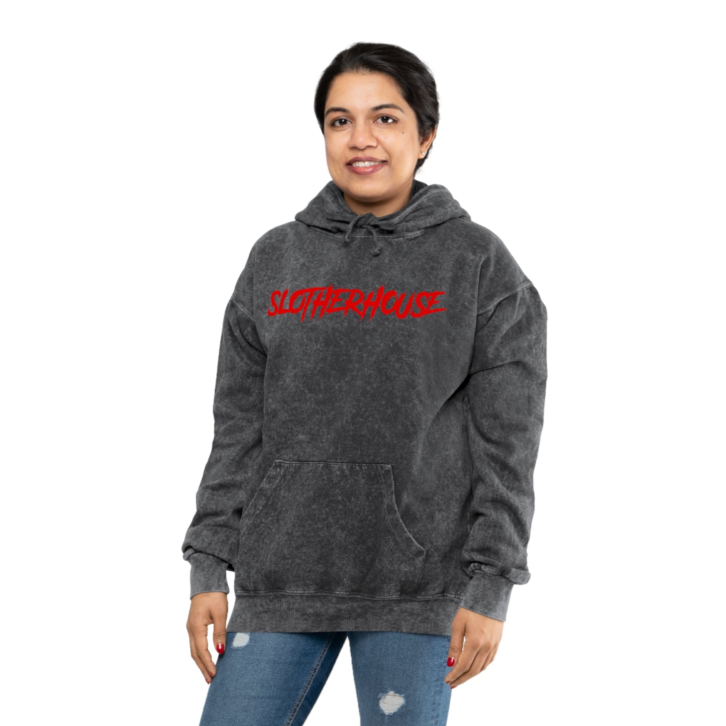 Slotherhouse Unisex Mineral Wash Hoodie