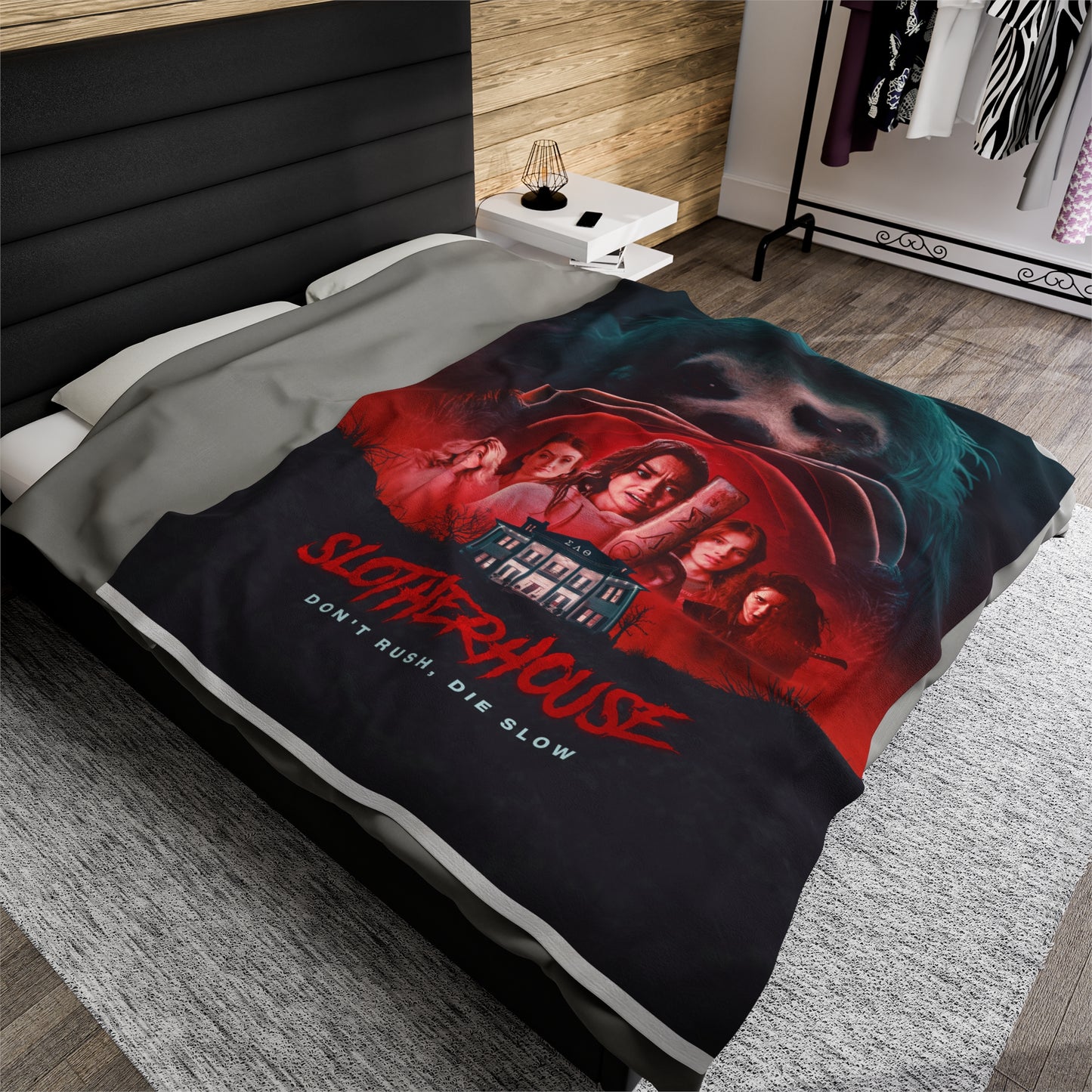 Slotherhouse Theatrical Poster Velveteen Plush Blanket