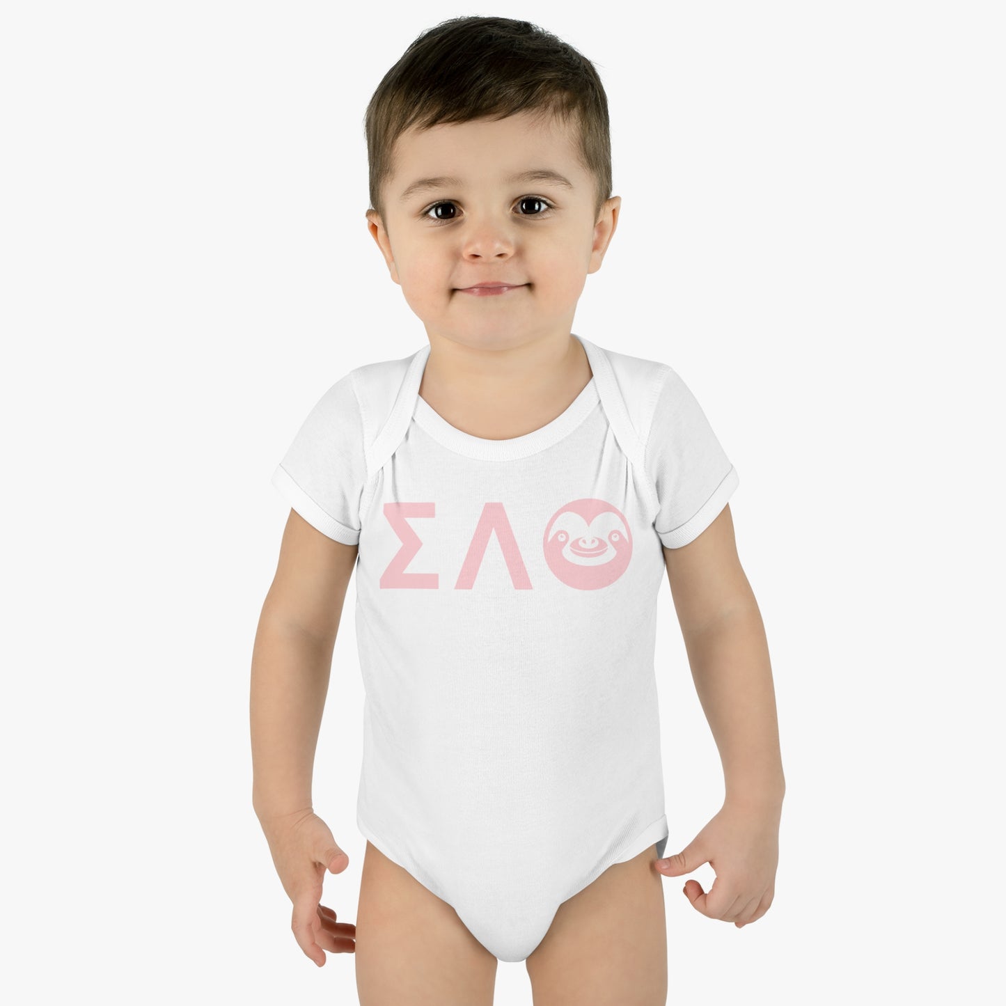 Slotherhouse Greek Infant Baby Rib Bodysuit