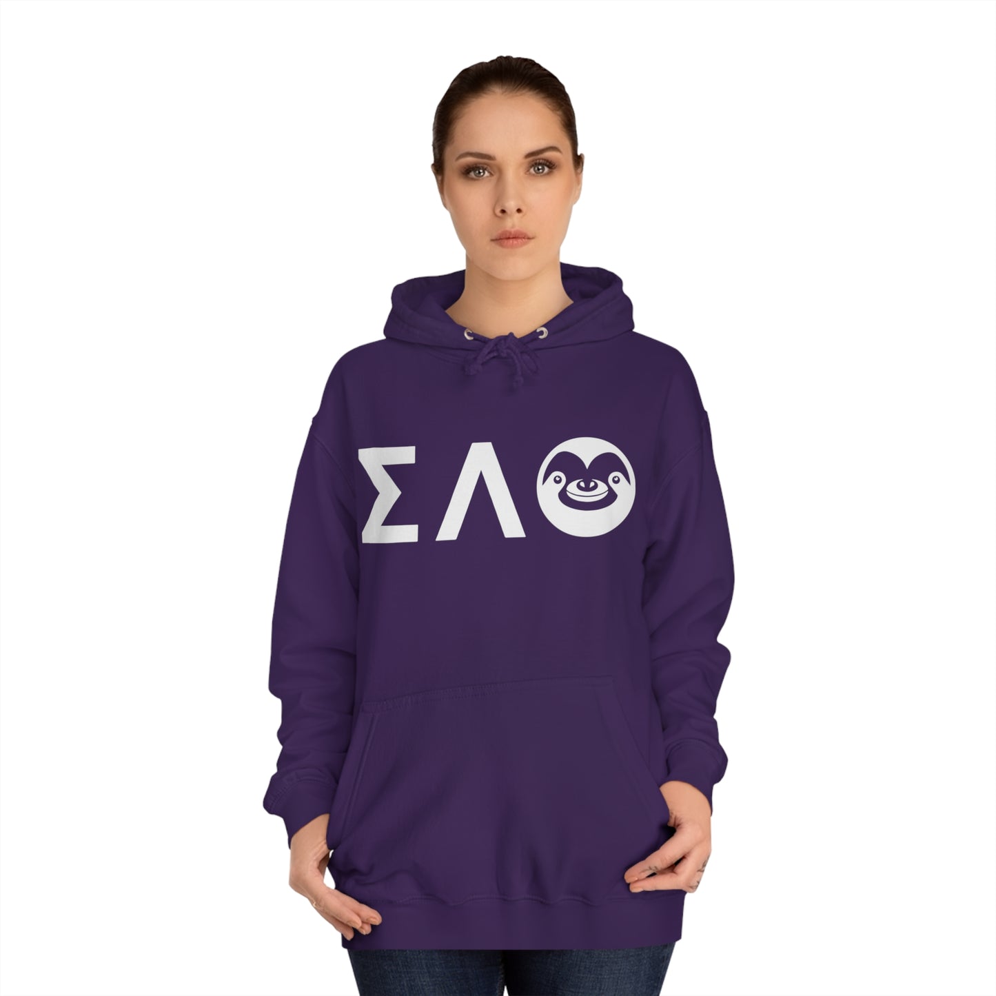 Unisex Slotherhouse Greek Hoodie