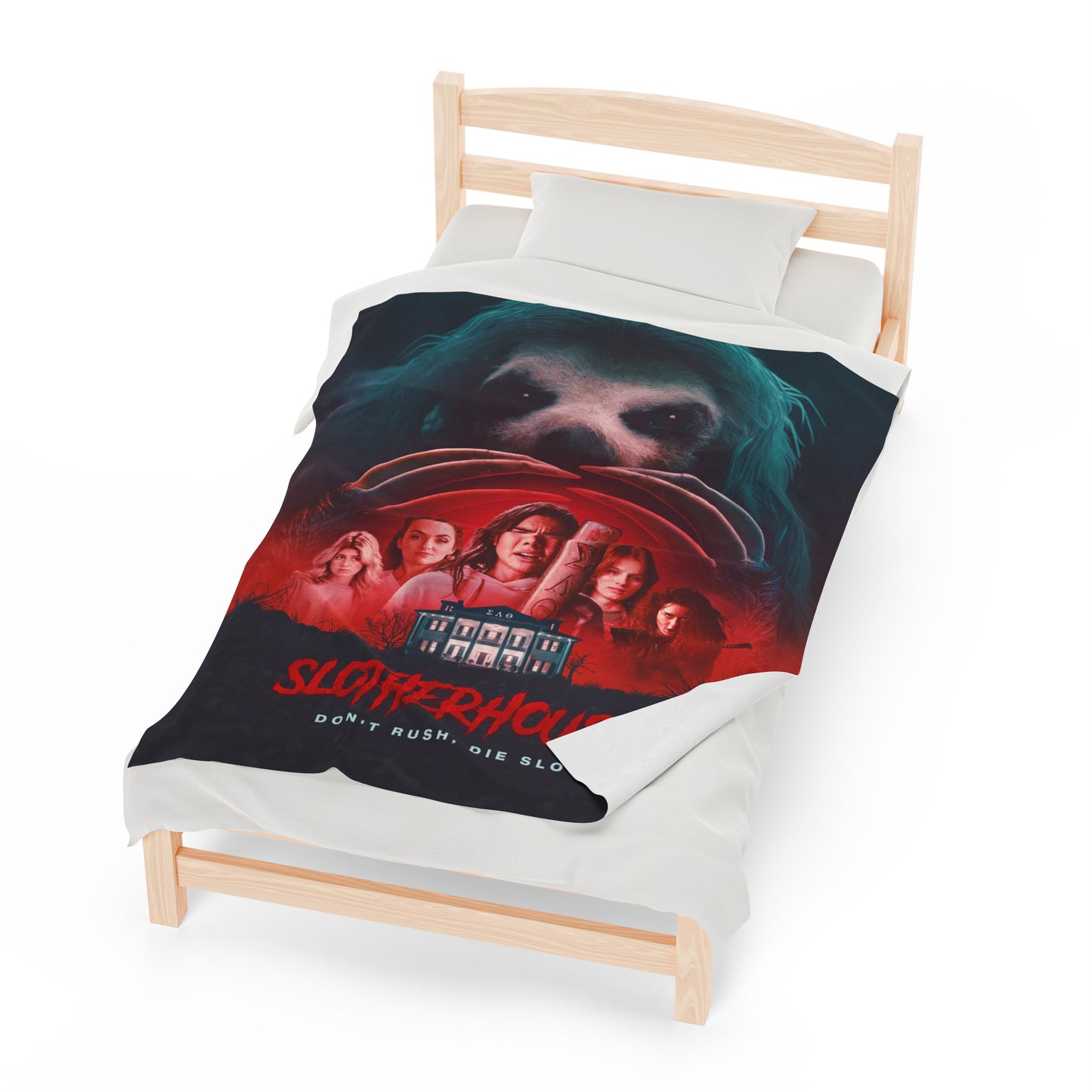 Slotherhouse Theatrical Poster Velveteen Plush Blanket