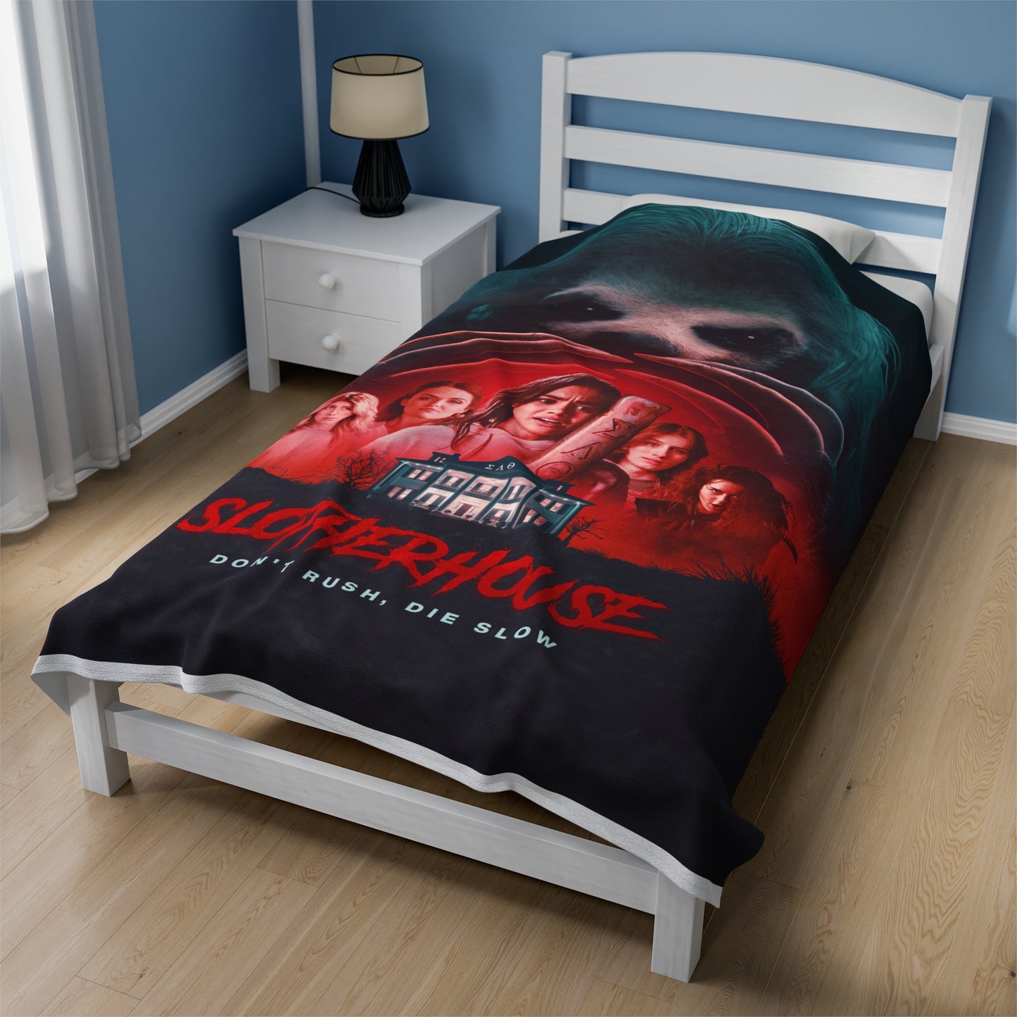 Slotherhouse Theatrical Poster Velveteen Plush Blanket