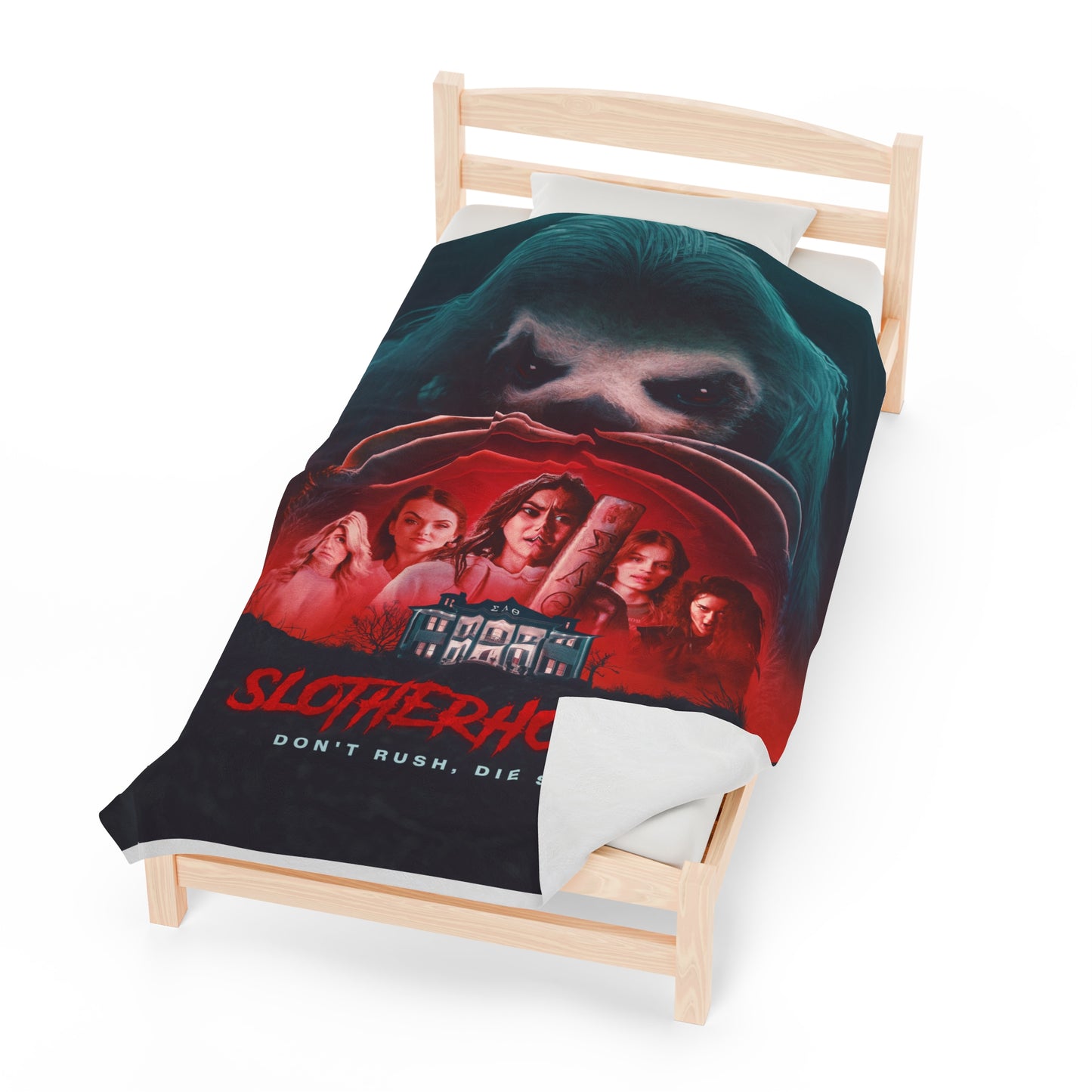 Slotherhouse Theatrical Poster Velveteen Plush Blanket