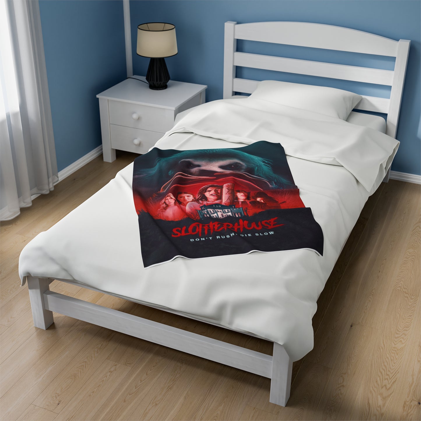 Slotherhouse Theatrical Poster Velveteen Plush Blanket
