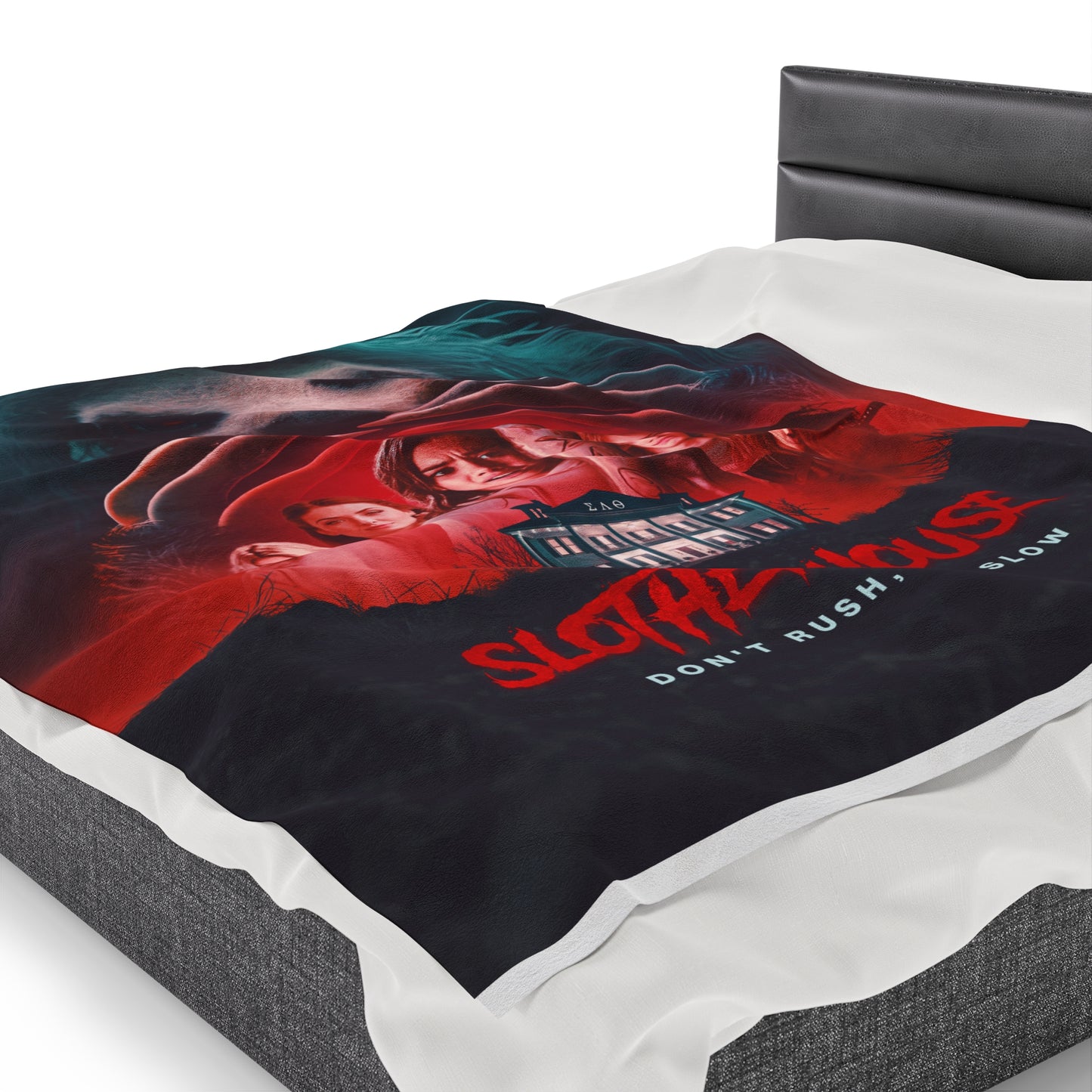 Slotherhouse Theatrical Poster Velveteen Plush Blanket