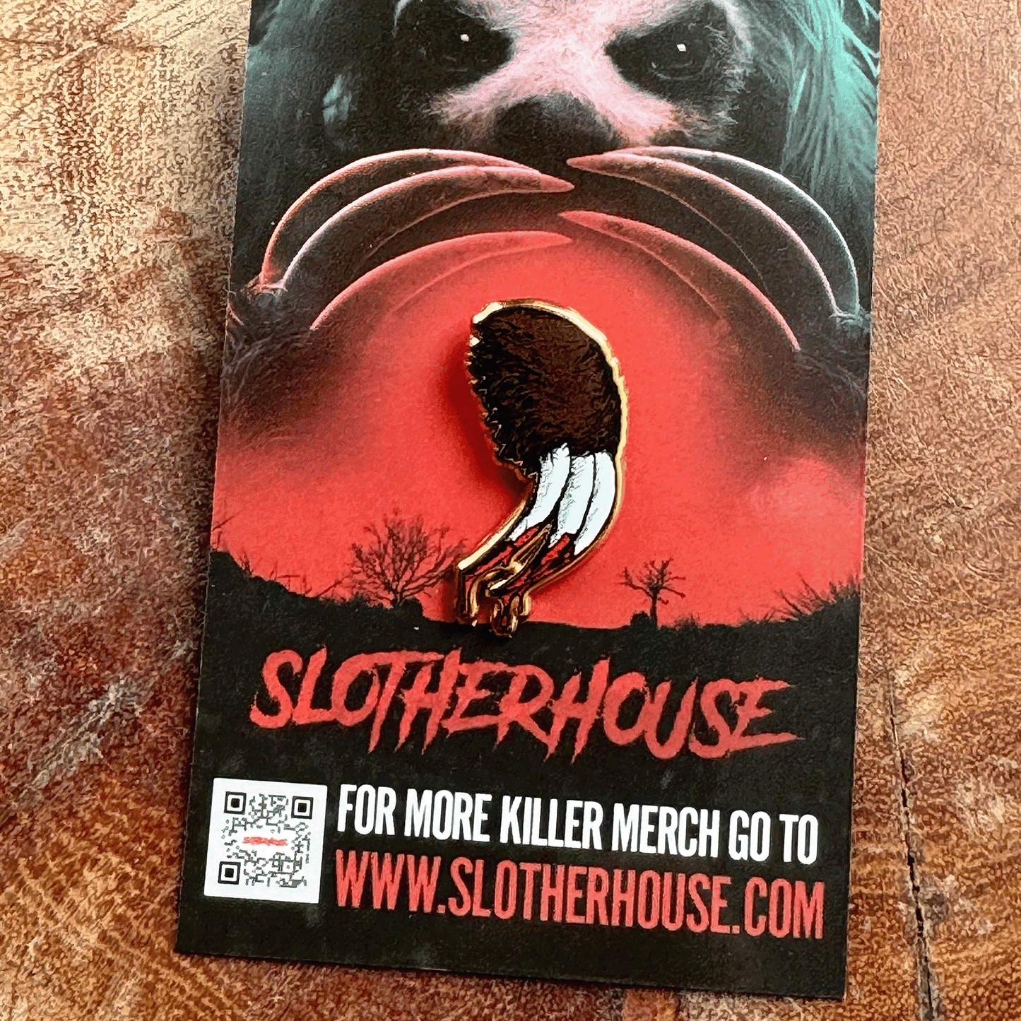 Slotherhouse Official Enamel Pin